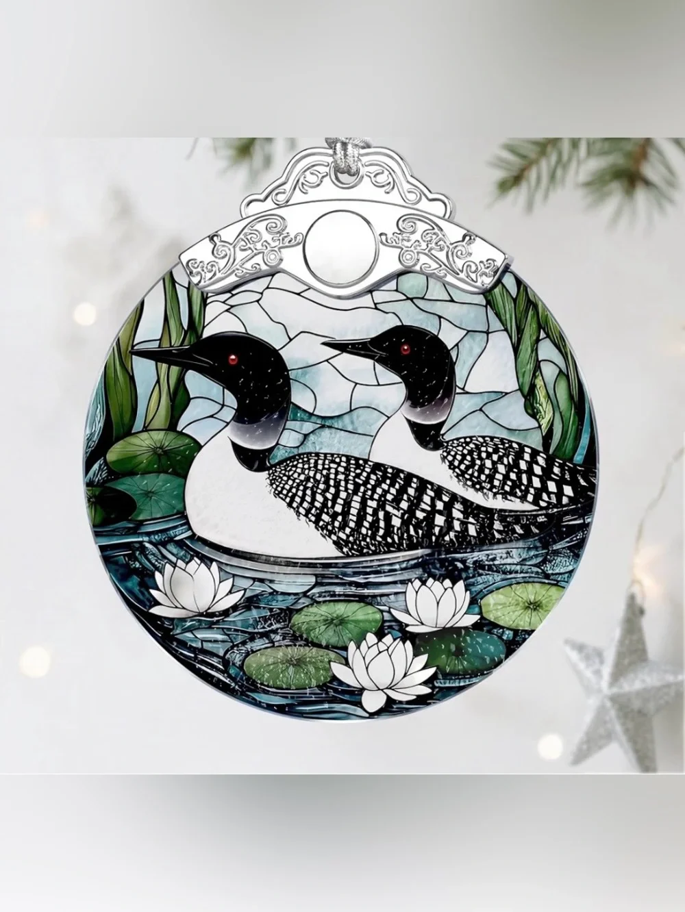 Stained Glass Ornament